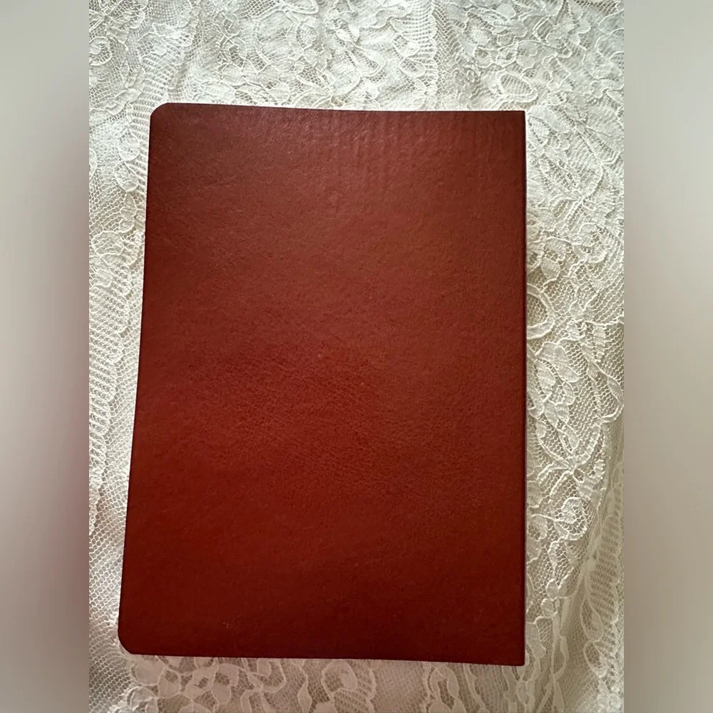 Manifestation Journal “Goals”  60 Blank Pages 5 X 7 Color Brown